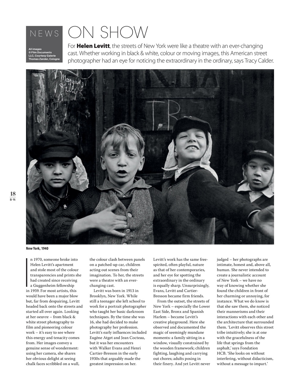 Black+White Photography Preview Pages