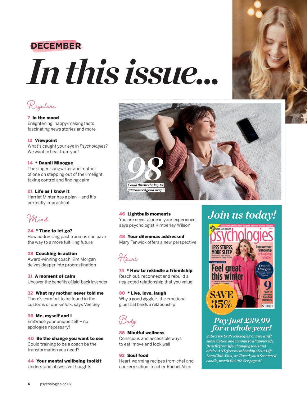 Psychologies Preview Pages
