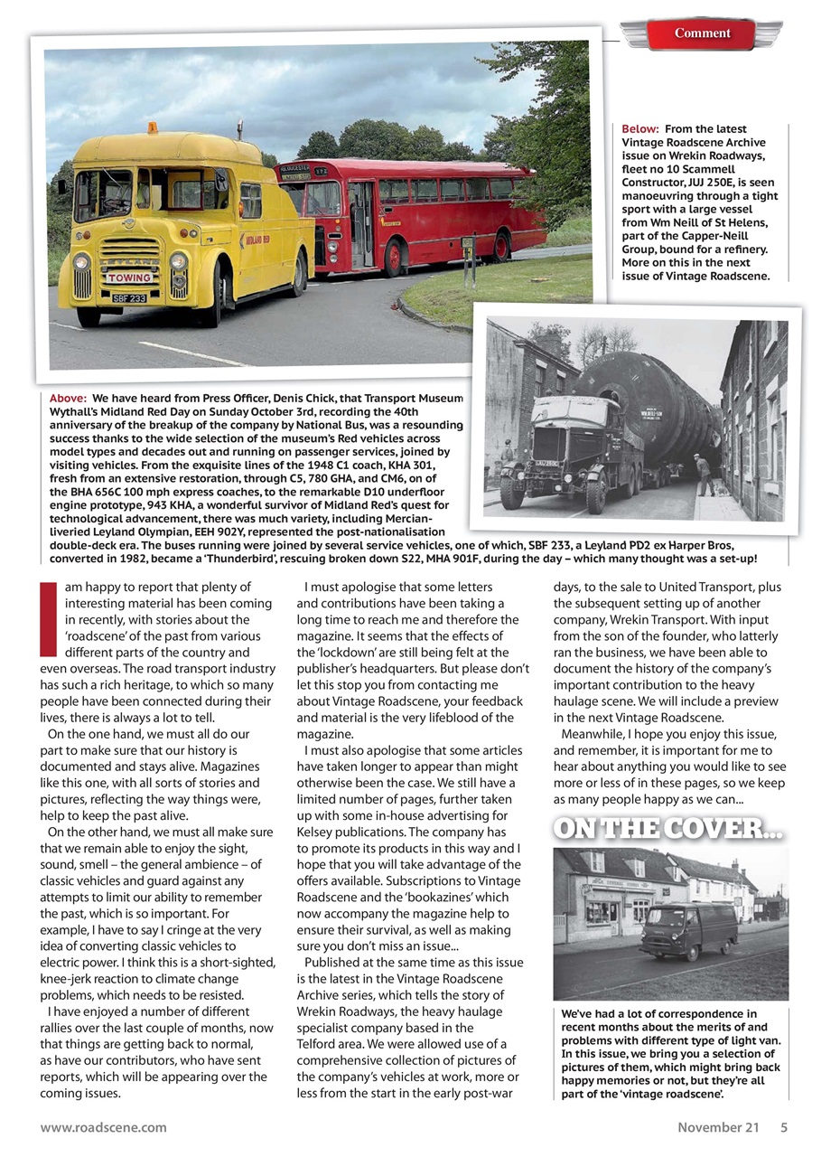 Vintage Roadscene Preview Pages