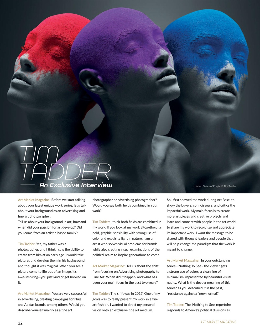 Art Market Magazine Preview Pages