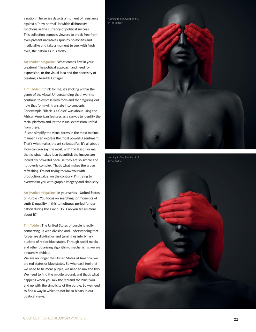 Art Market Magazine Preview Pages