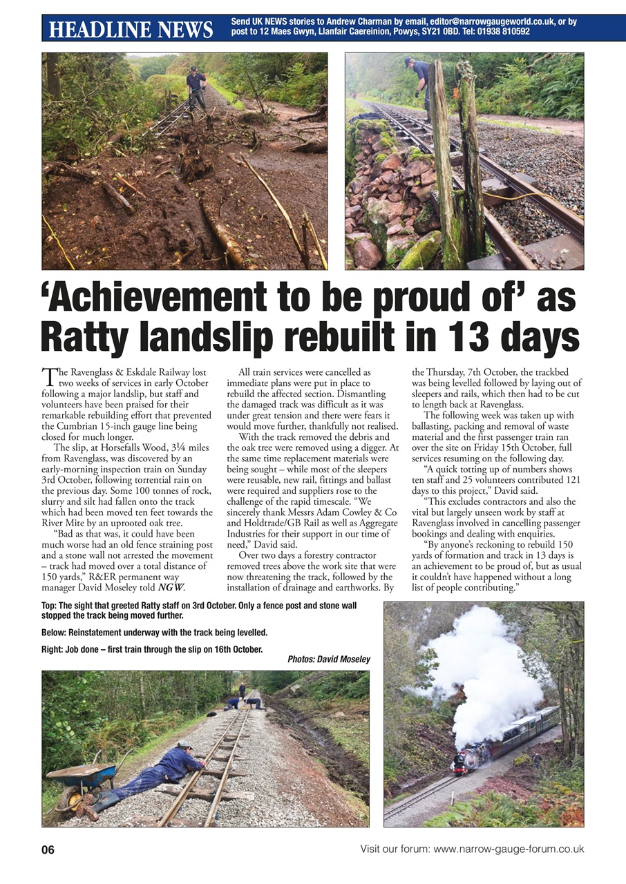 Narrow Gauge World Preview Pages