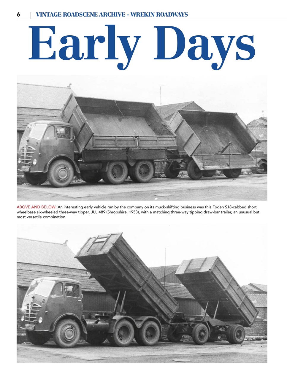 Vintage Roadscene Archive Preview Pages