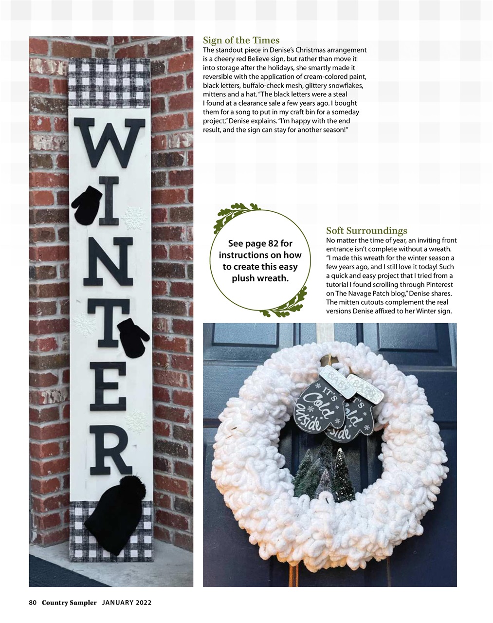 Country Sampler Home Preview Pages
