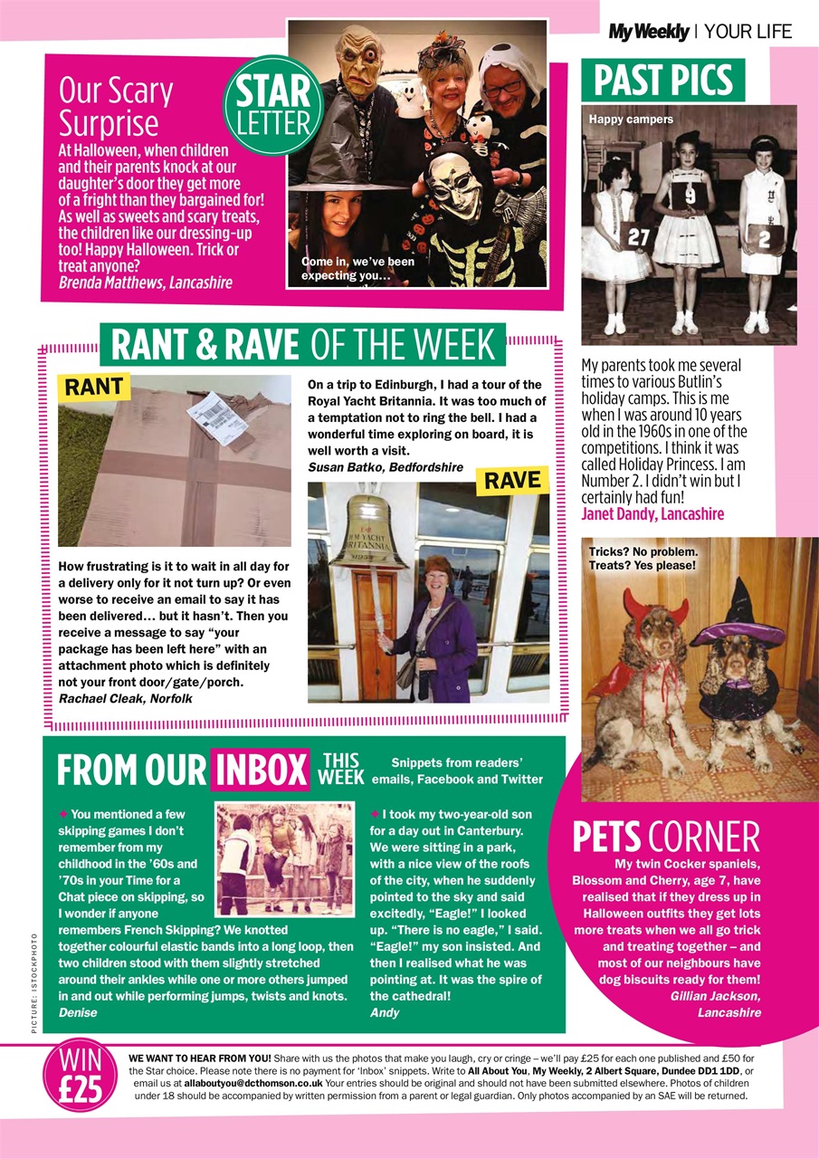 My Weekly Preview Pages