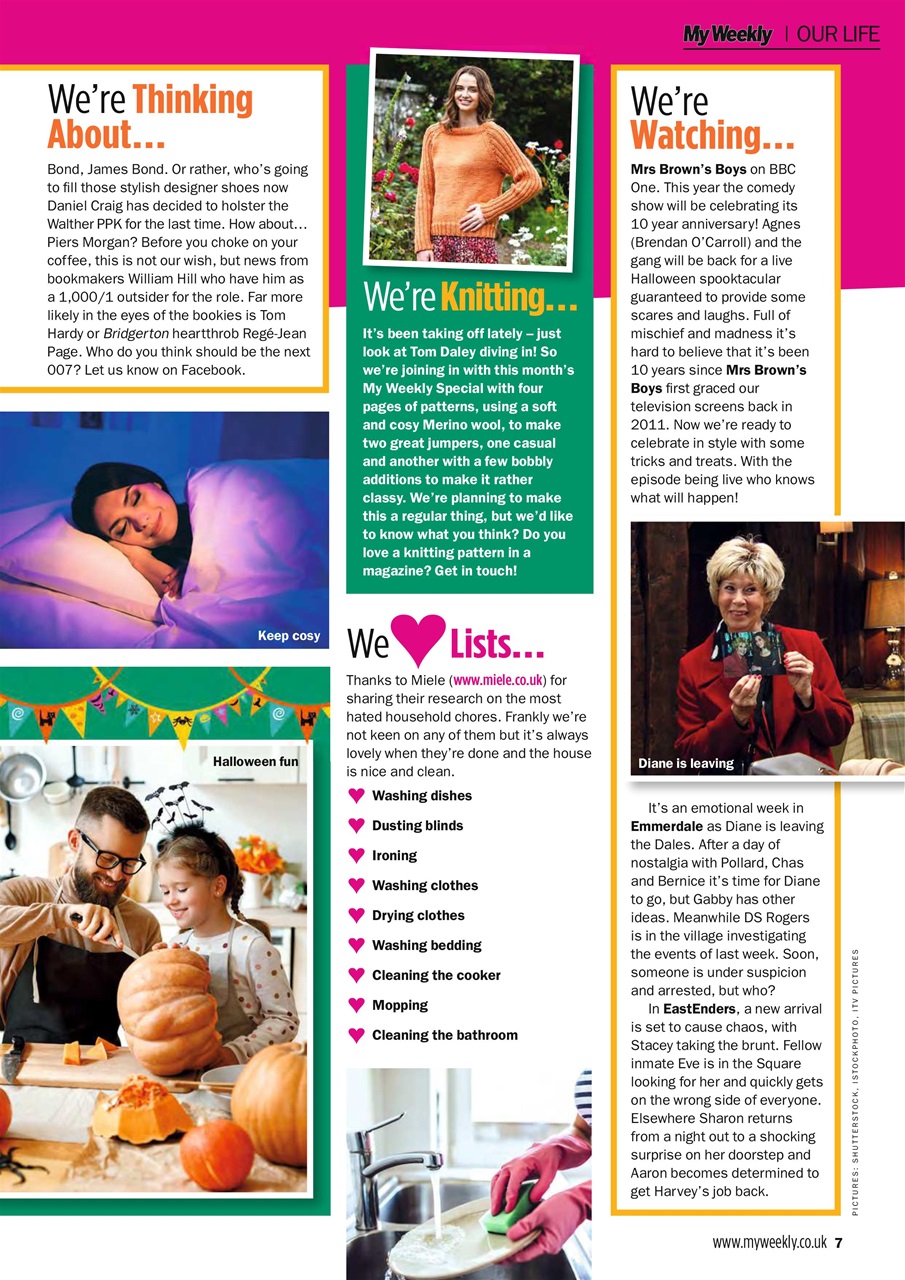 My Weekly Preview Pages