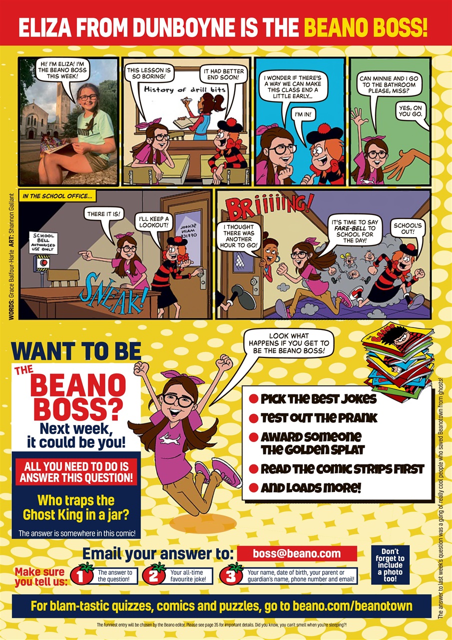 Beano Preview Pages