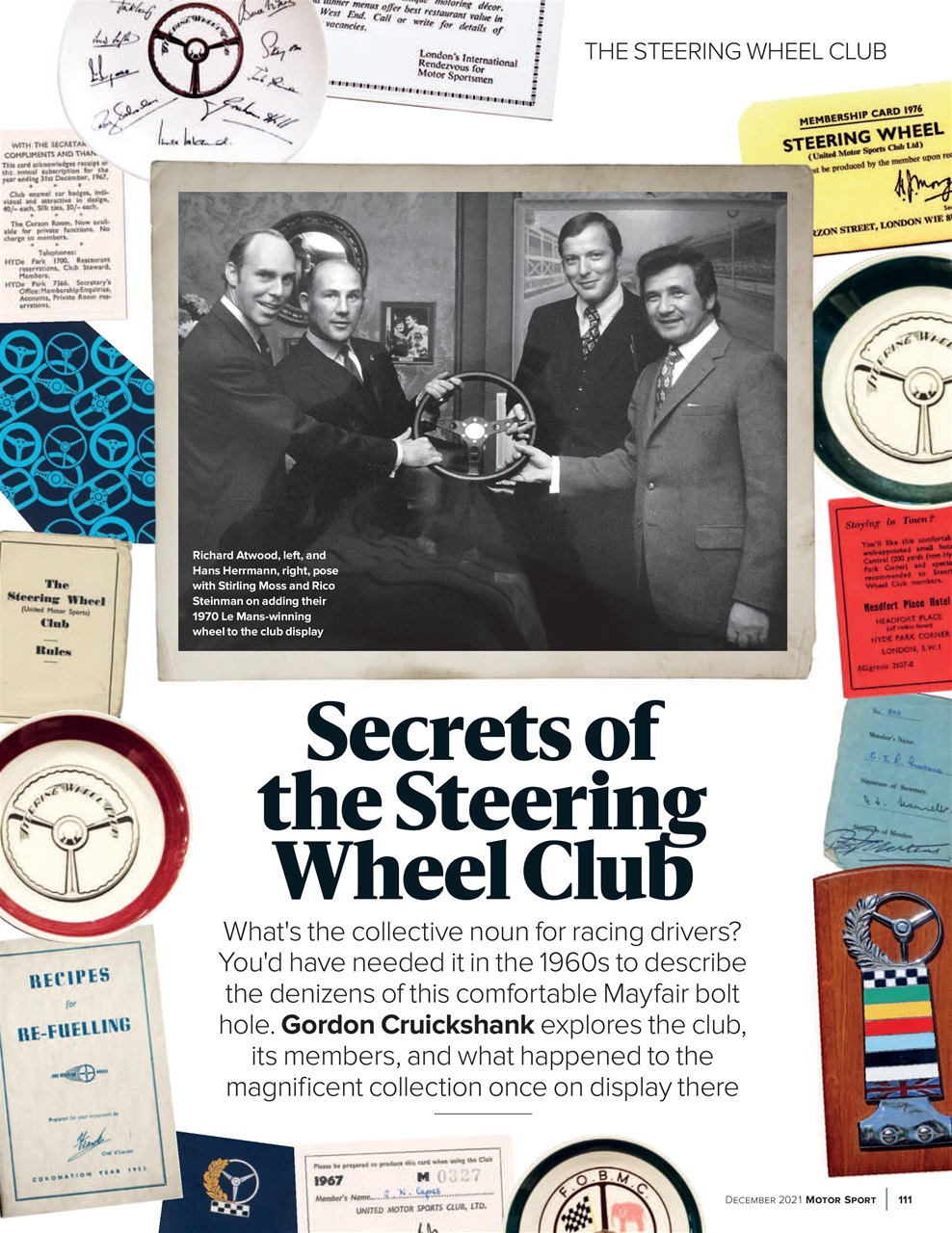 Motor Sport Magazine Preview Pages