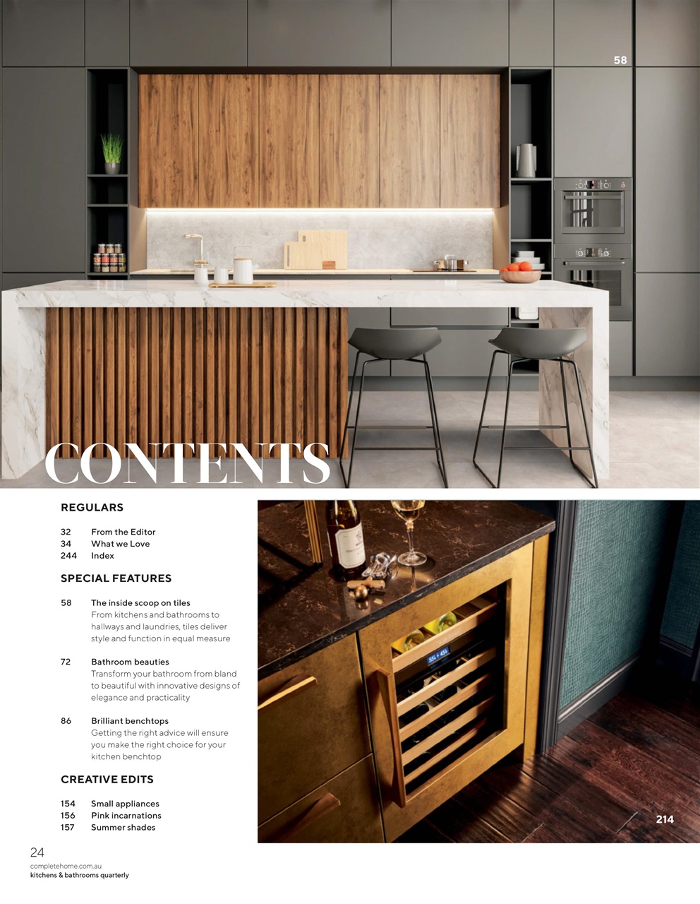 Kitchens & Bathrooms Quarterly Preview Pages