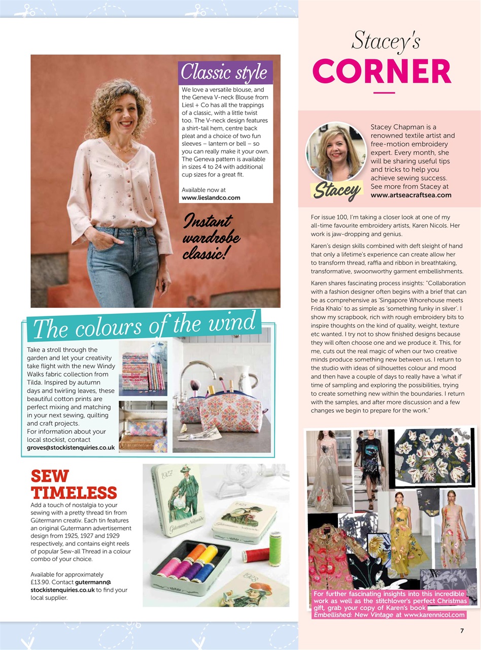 Love Sewing Preview Pages