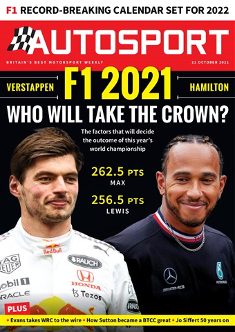 Autosport issue 21 Oct 2021