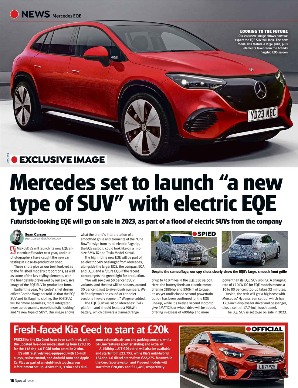 Auto Express Preview Pages