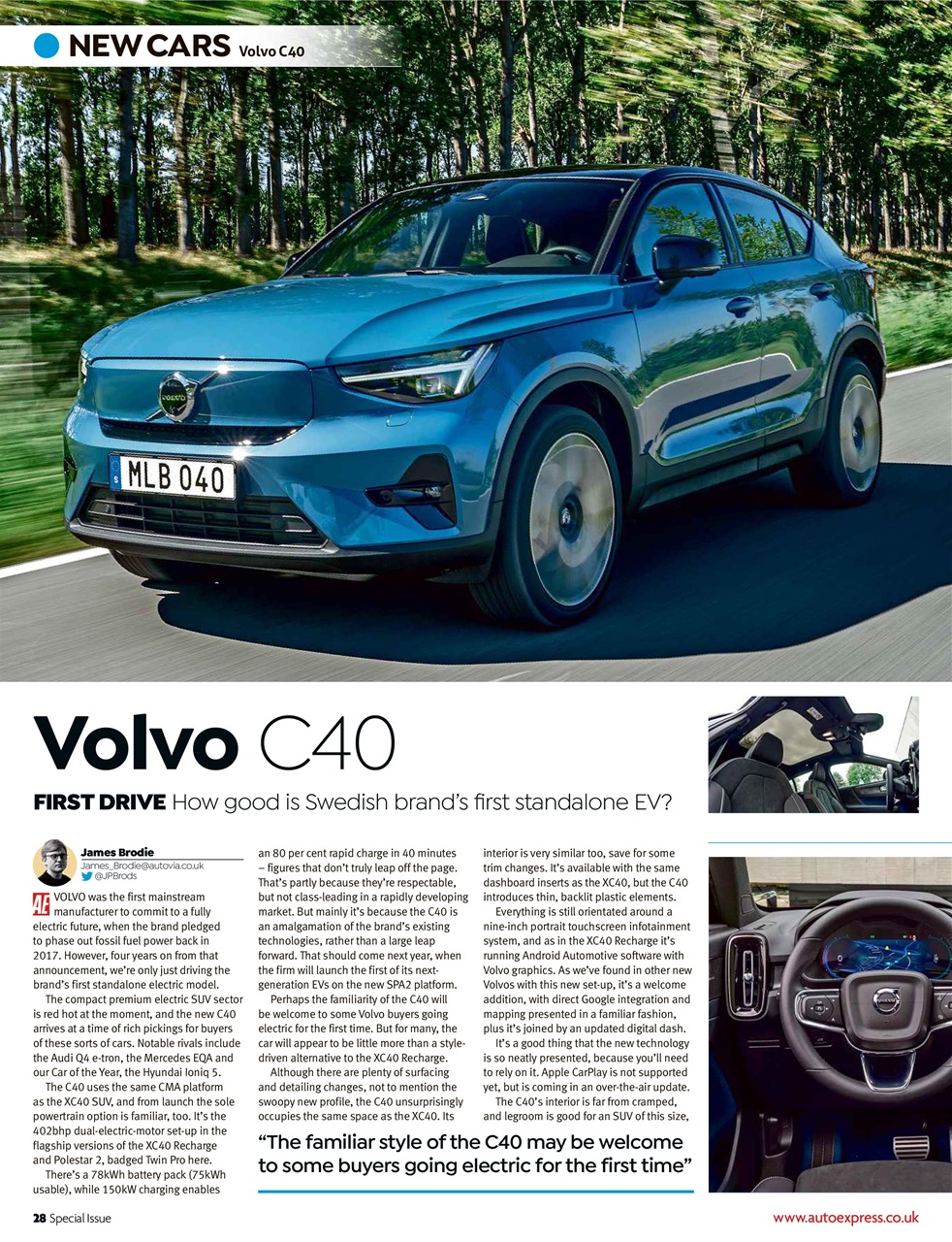 Auto Express Preview Pages