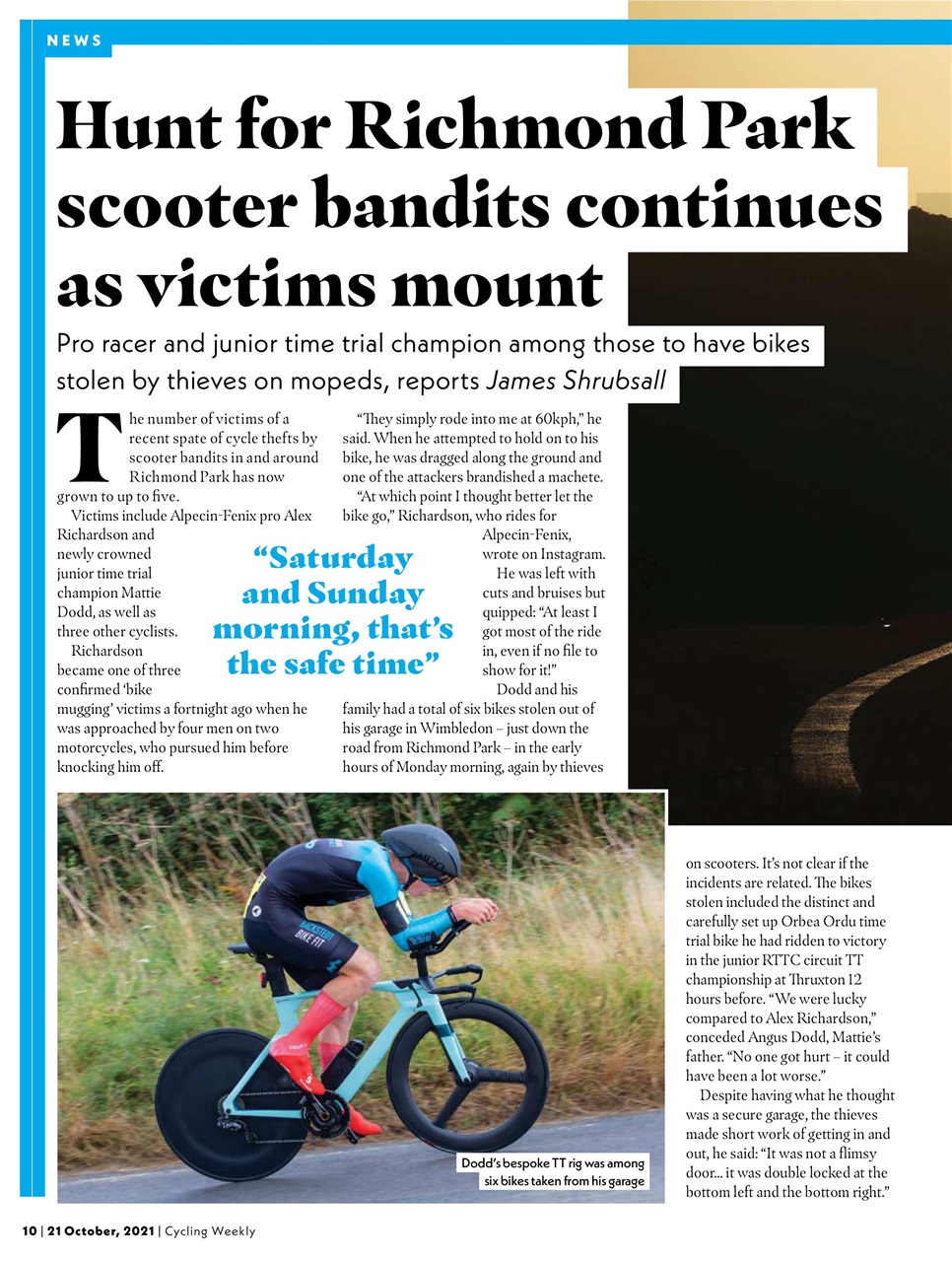 Cycling Weekly Preview Pages