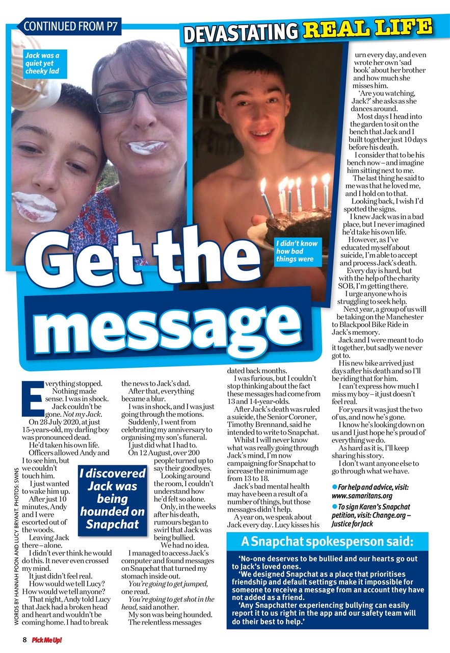 Pick Me Up Preview Pages