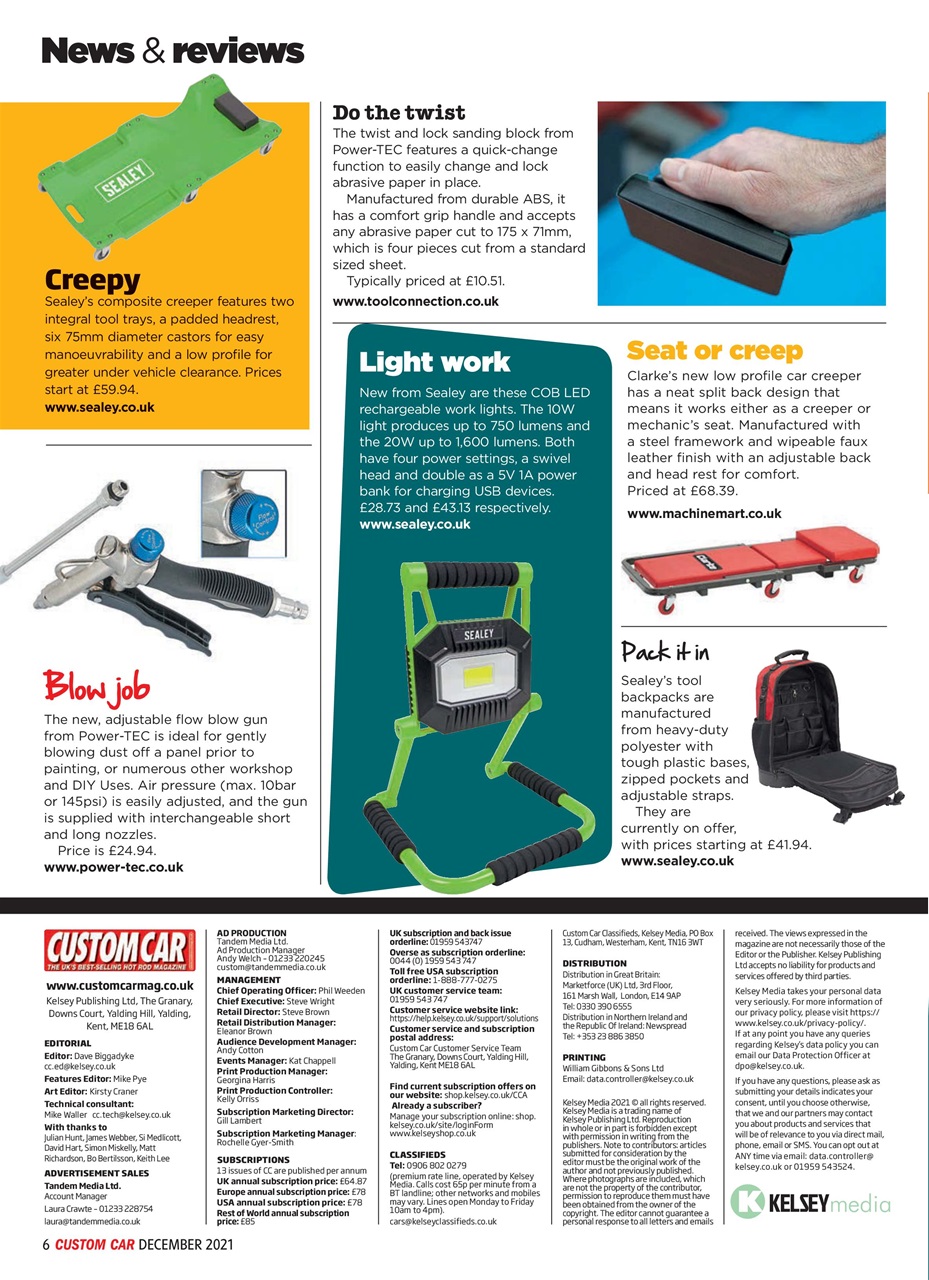 Custom Car Preview Pages