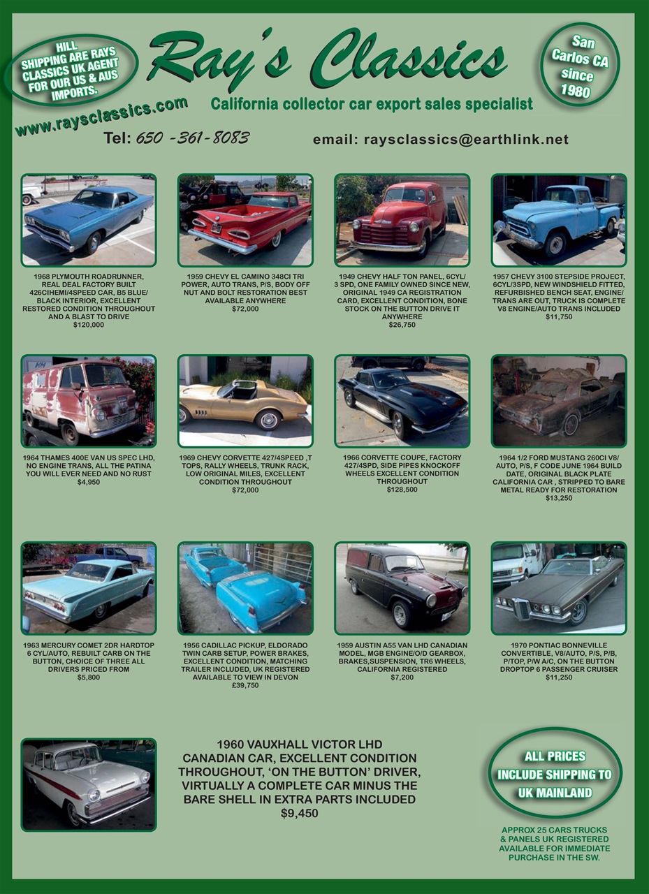 Custom Car Preview Pages