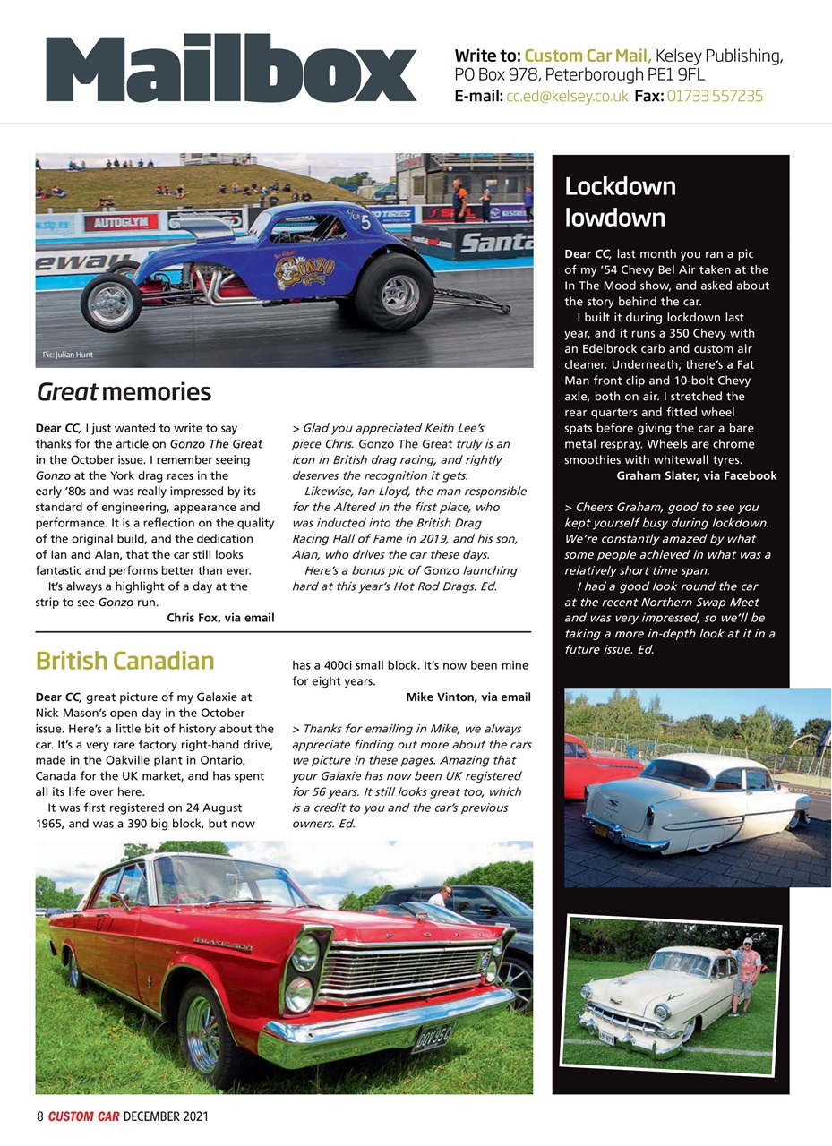 Custom Car Preview Pages
