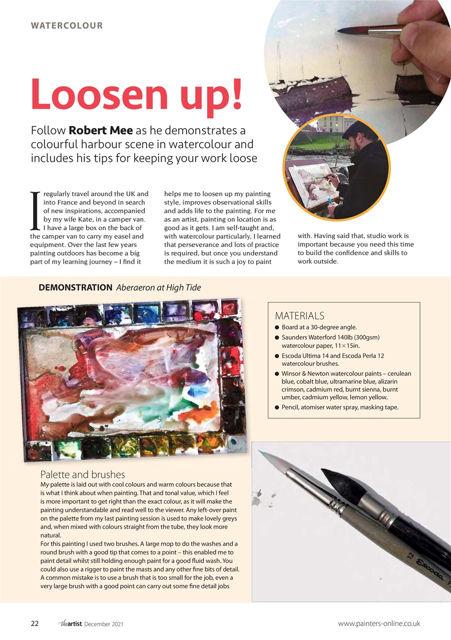 The Artist Preview Pages