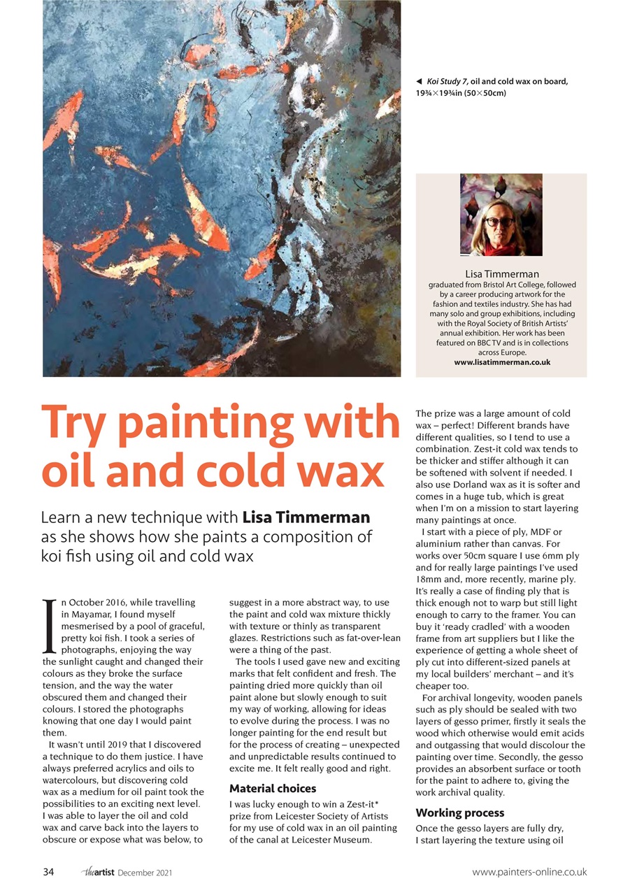 The Artist Preview Pages