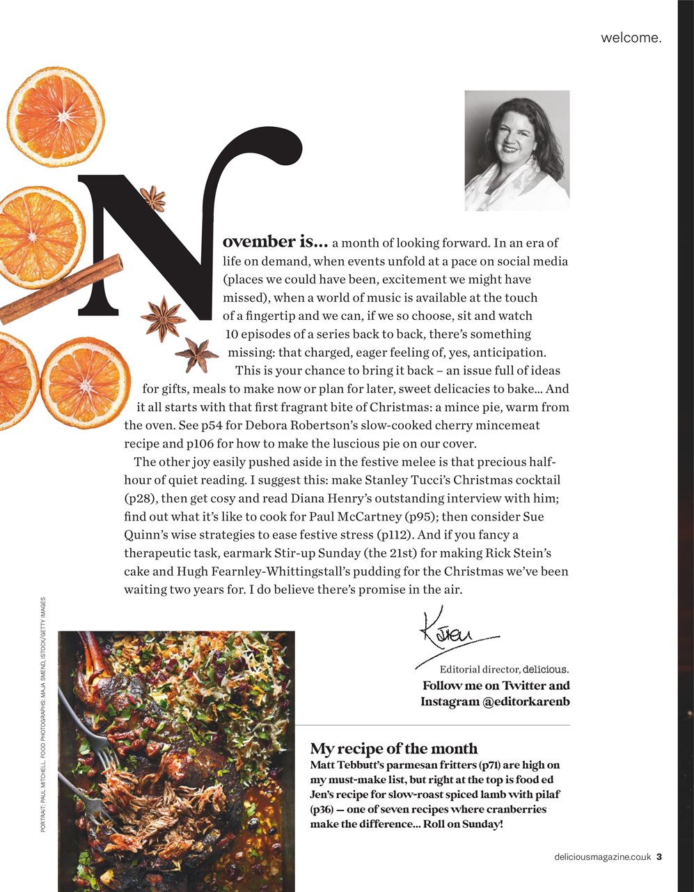 delicious. Magazine Preview Pages