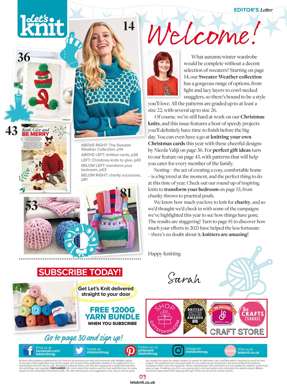 Let's Knit Preview Pages