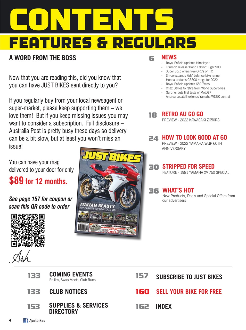 JUST BIKES Preview Pages