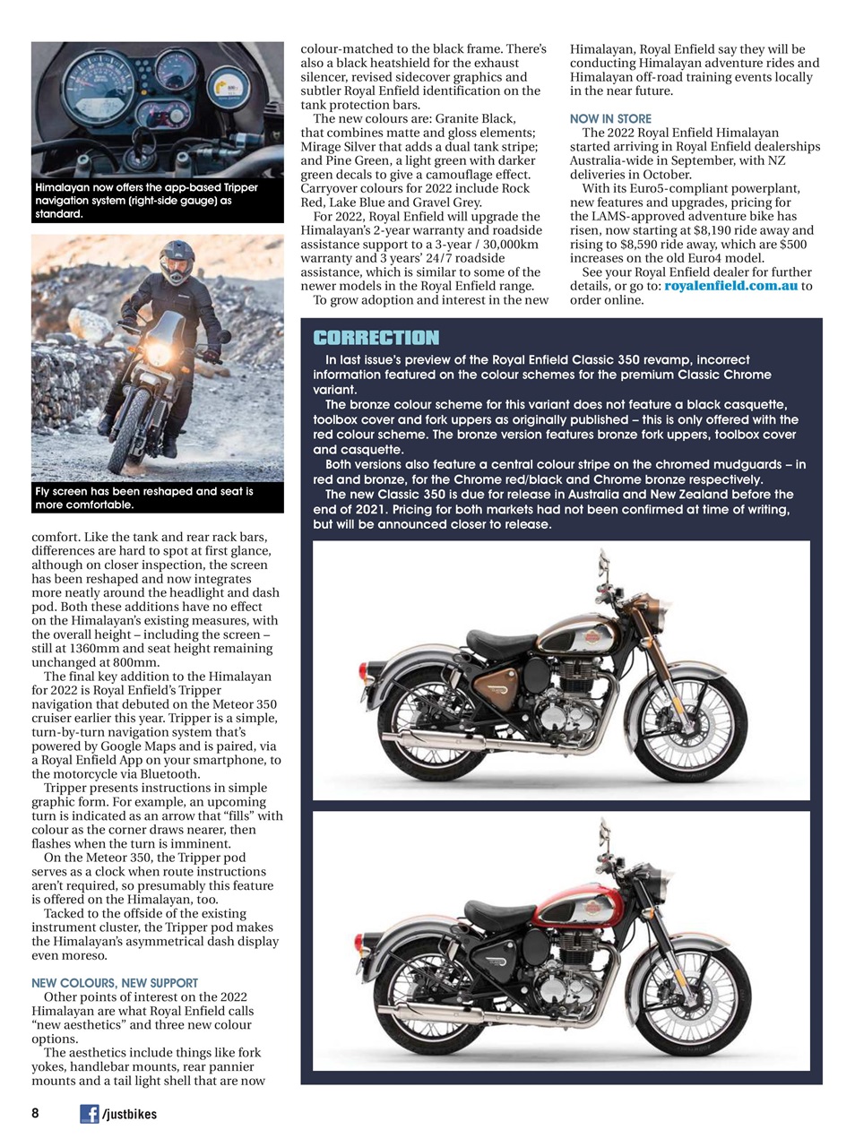 JUST BIKES Preview Pages