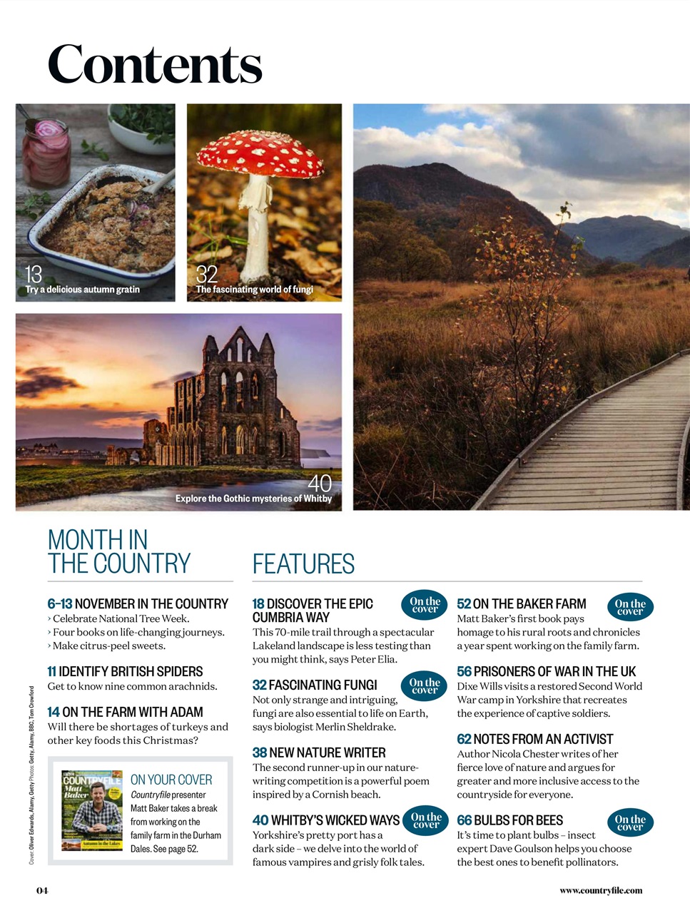 BBC Countryfile Magazine Preview Pages
