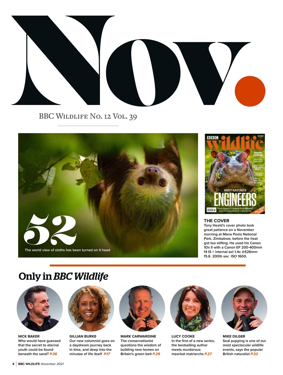 BBC Wildlife Magazine Preview Pages