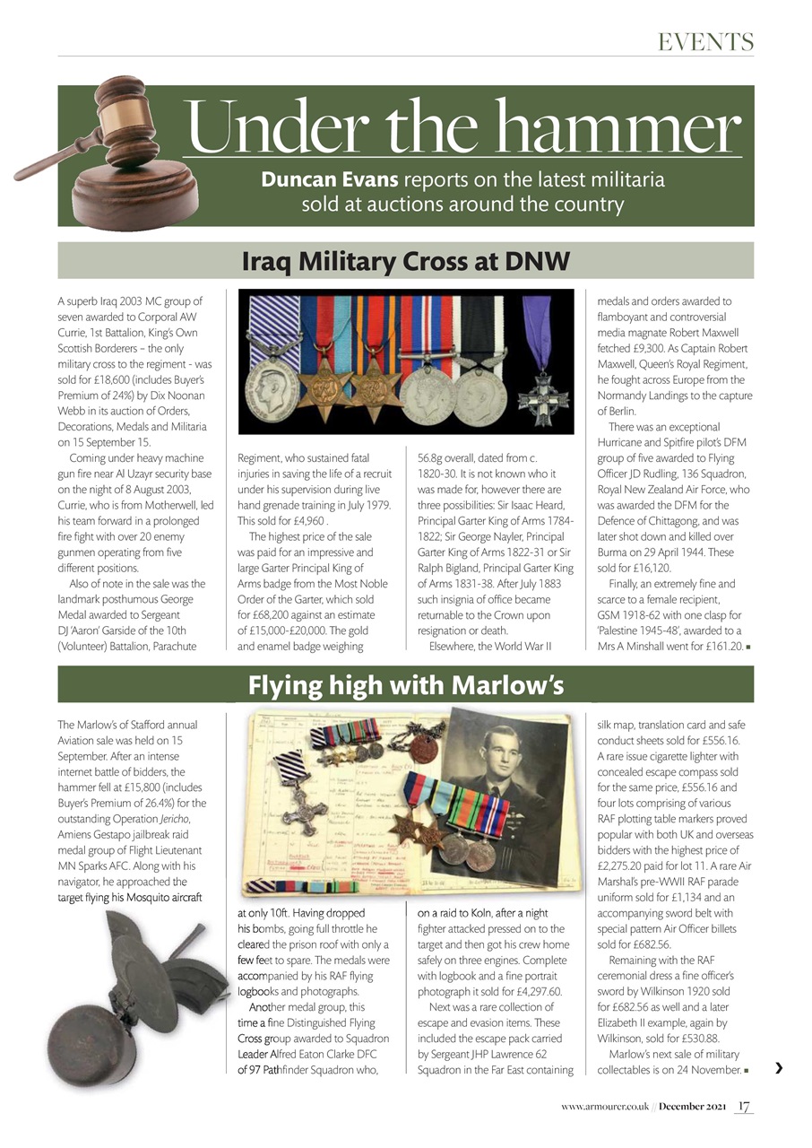 The Armourer Preview Pages