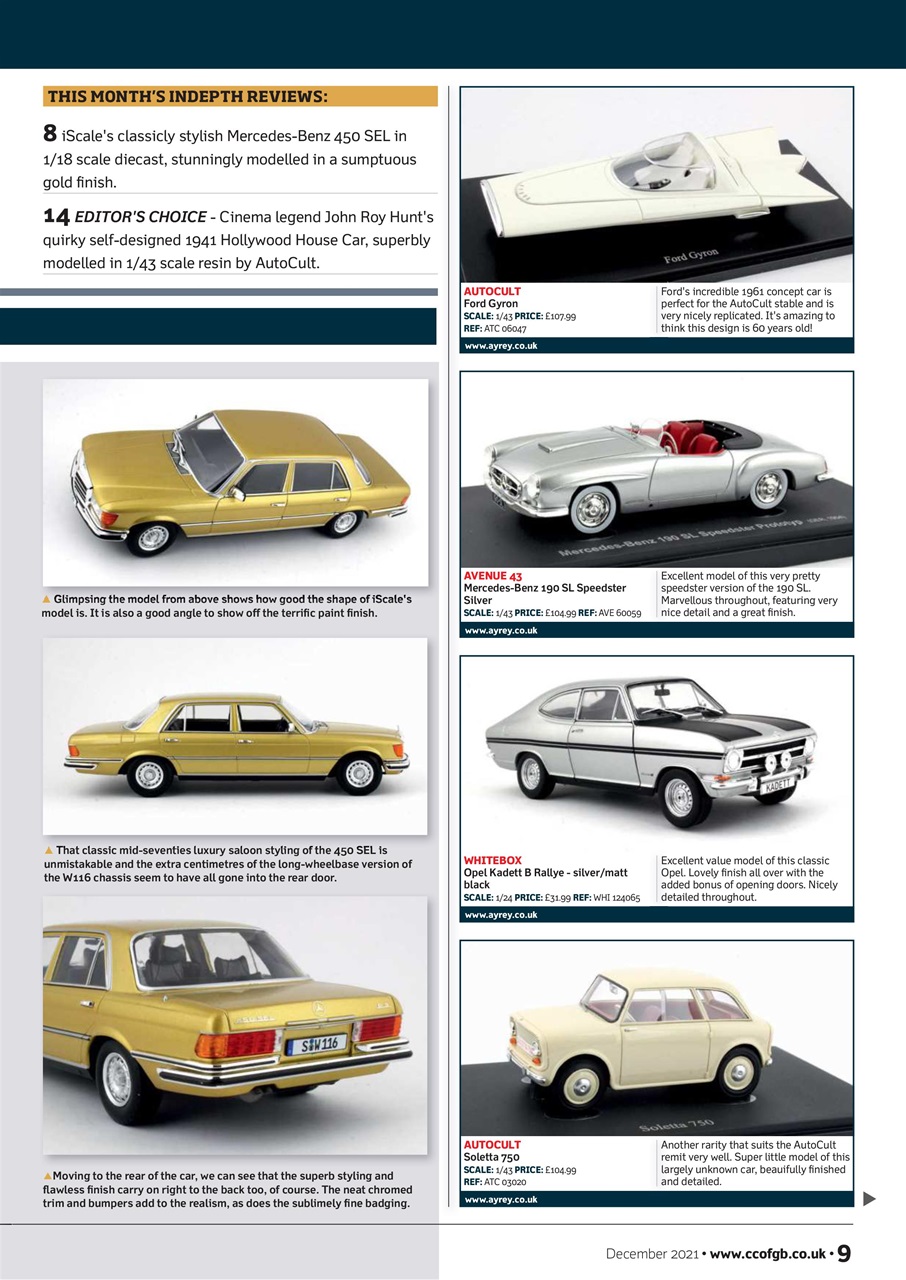 Diecast Collector Preview Pages