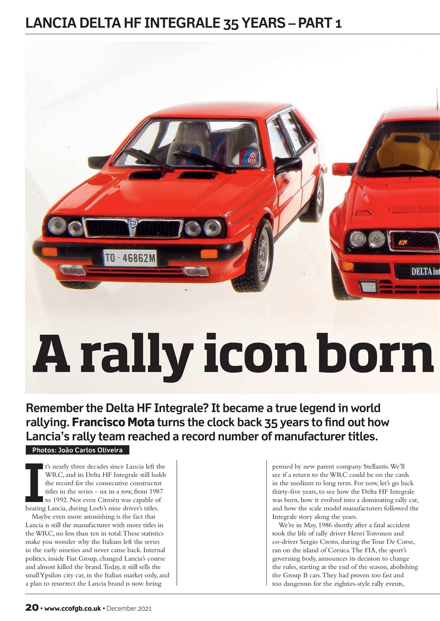 Diecast Collector Preview Pages