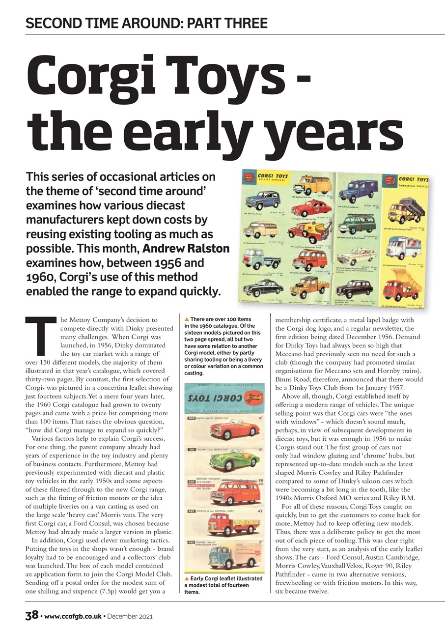 Diecast Collector Preview Pages