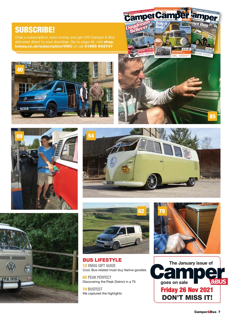 VW Camper Preview Pages