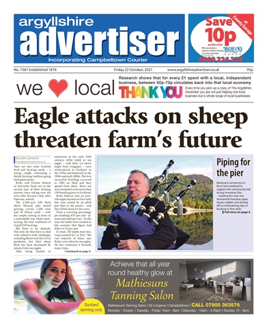 Argyllshire Advertiser issue 22/10/2021