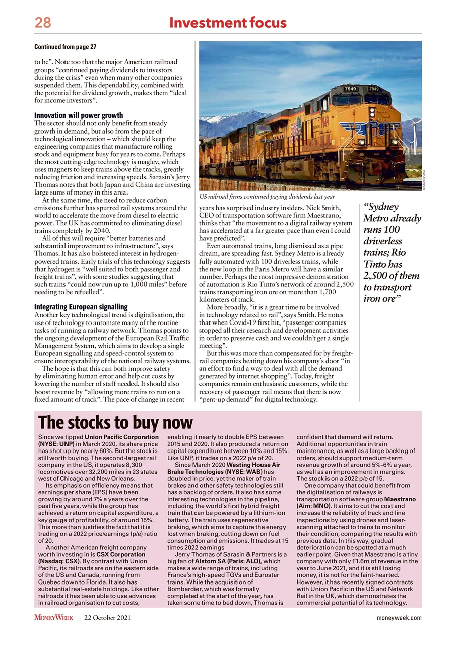 MoneyWeek Preview Pages