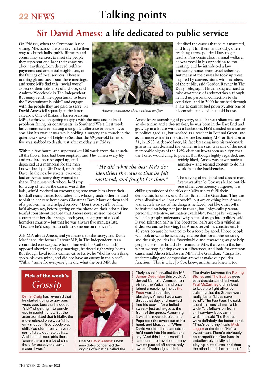 The Week Preview Pages