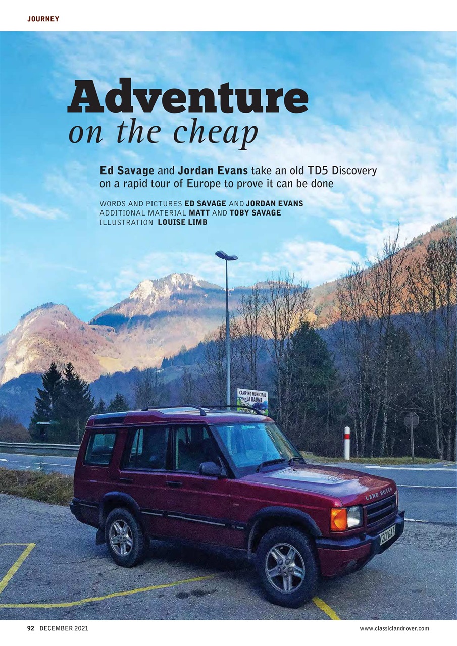 Classic Land Rover Magazine Preview Pages