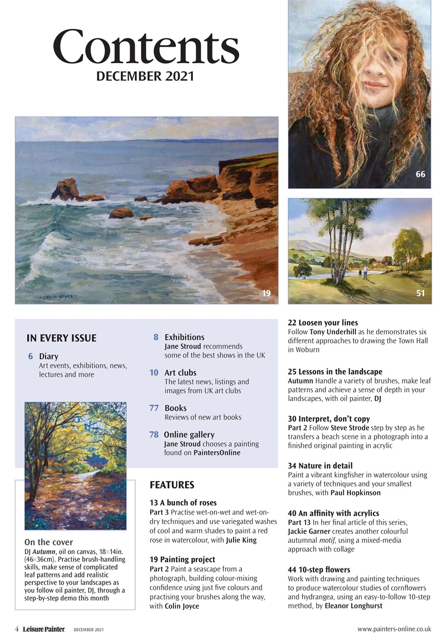 Leisure Painter & The Artist Preview Pages