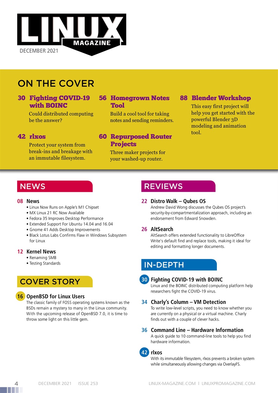 Linux Magazine Preview Pages