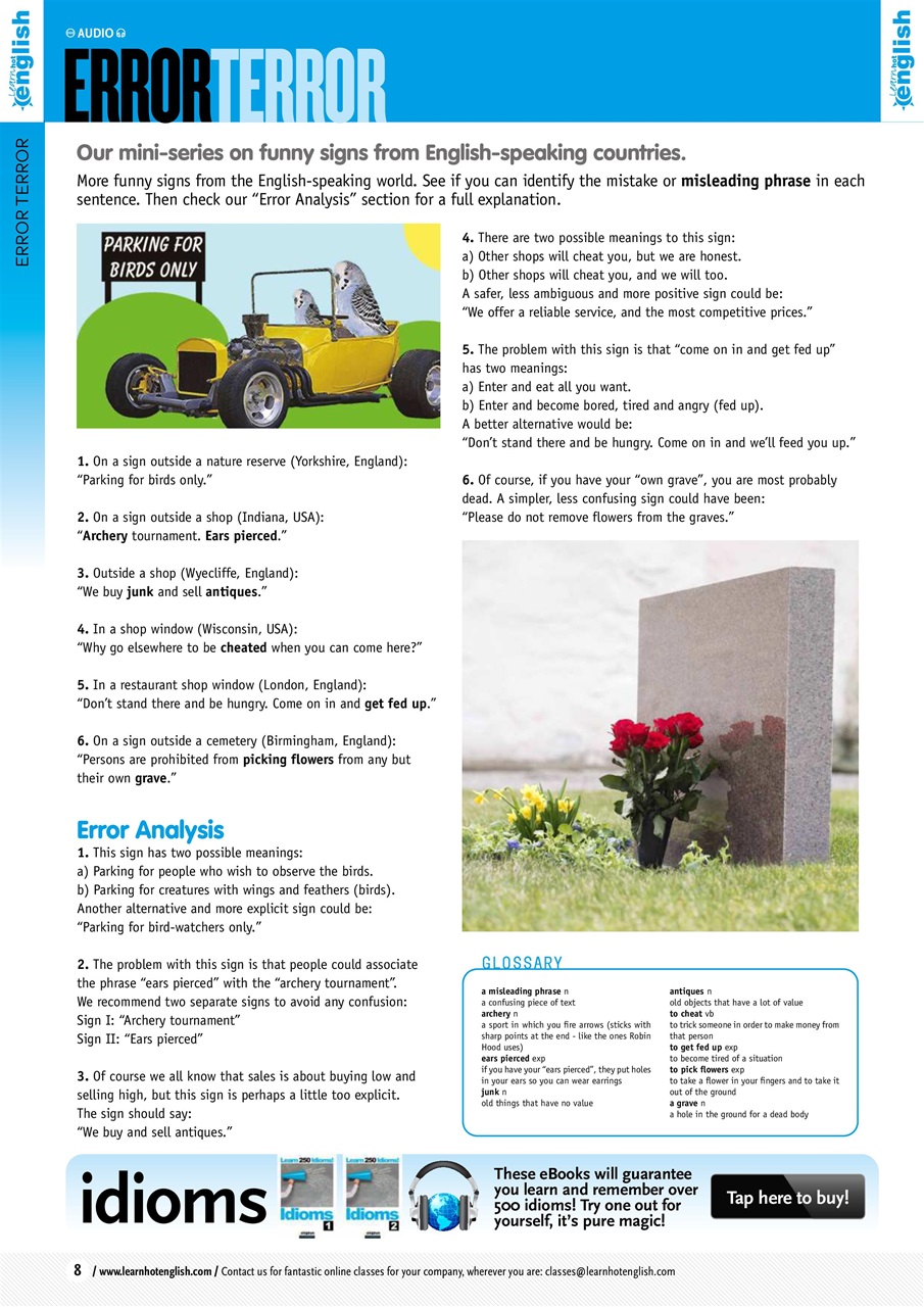 Learn Hot English Preview Pages