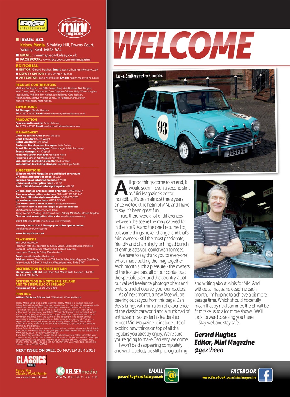 Mini Magazine Preview Pages