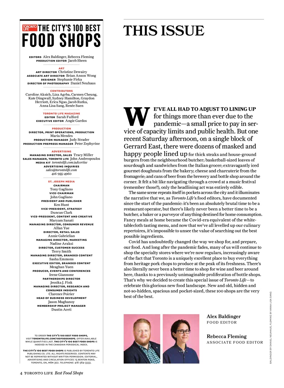 Toronto Life Preview Pages