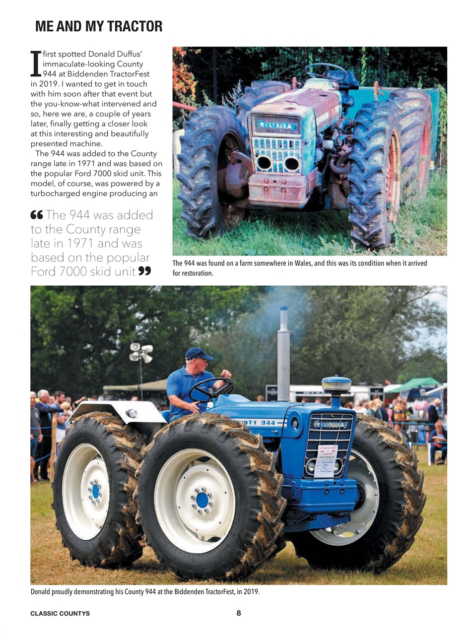Ford & Fordson Tractor Collection Preview Pages