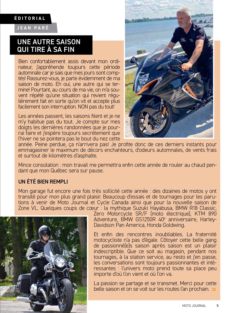 Moto Journal Preview Pages