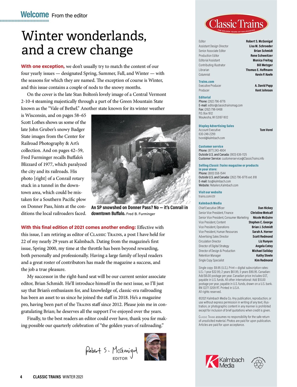 Classic Trains Preview Pages