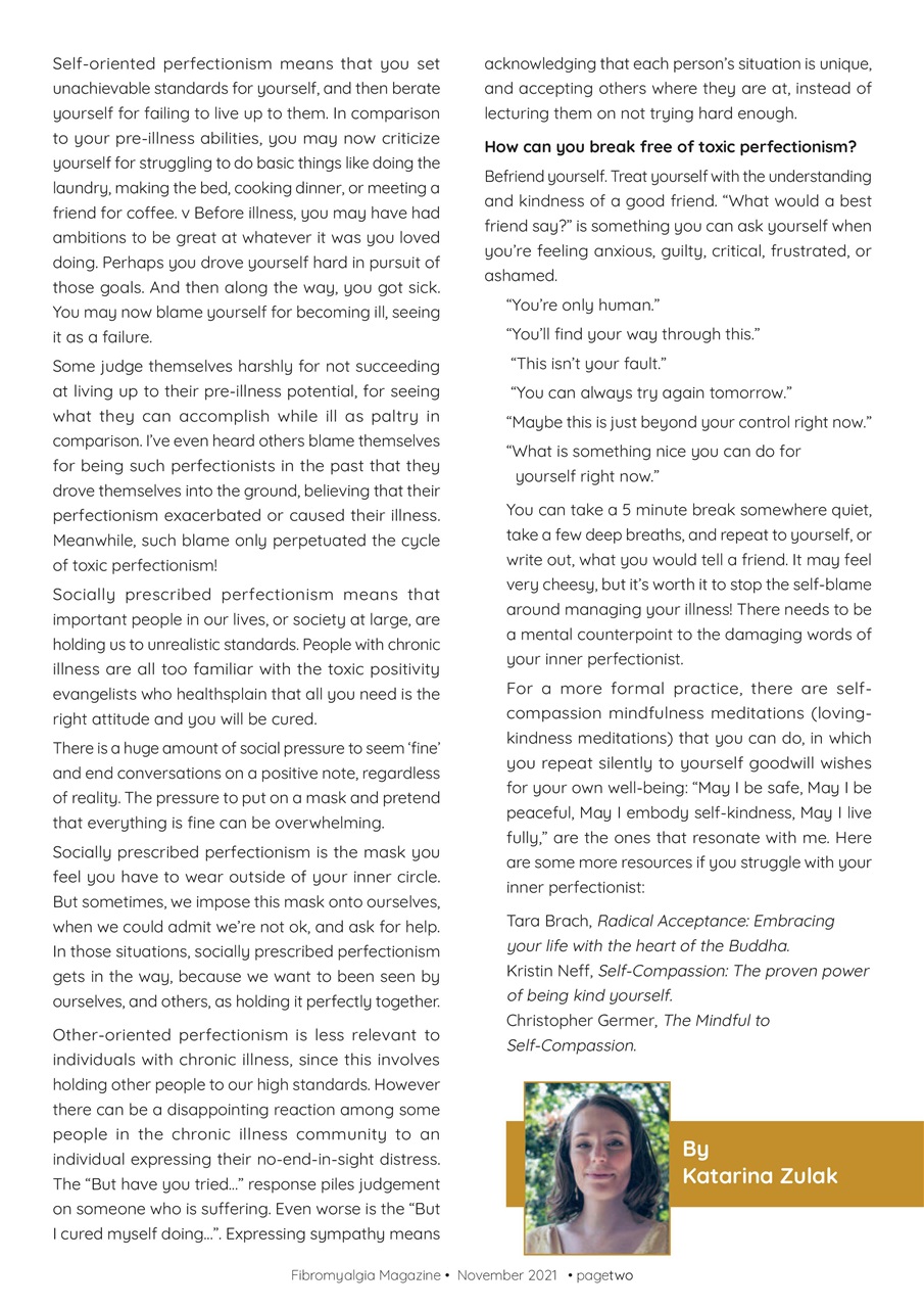 Fibromyalgia Magazine Preview Pages