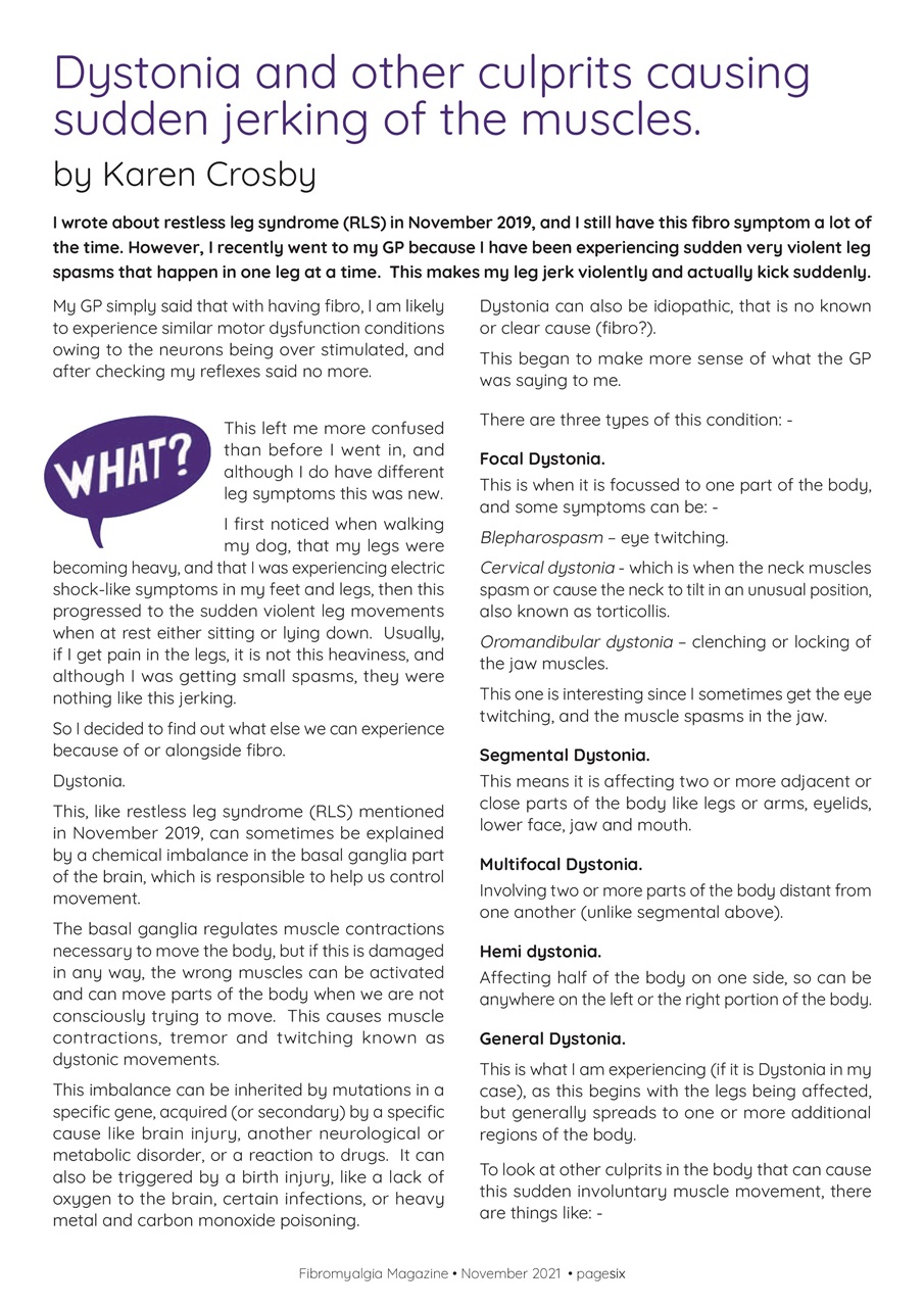 Fibromyalgia Magazine Preview Pages