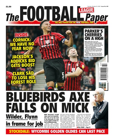 The Football League Paper issue 24 Oct 2021